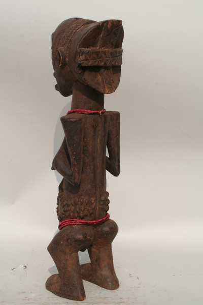 Hemba(statue), d`afrique : rep.dem.Congo, statuette Hemba(statue), masque ancien africain Hemba(statue), art du rep.dem.Congo - Art Africain, collection privées Belgique. Statue africaine de la tribu des Hemba(statue), provenant du rep.dem.Congo, 1449/1425.Statue d